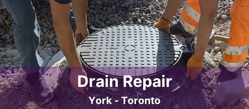  Drain Repair York - Toronto